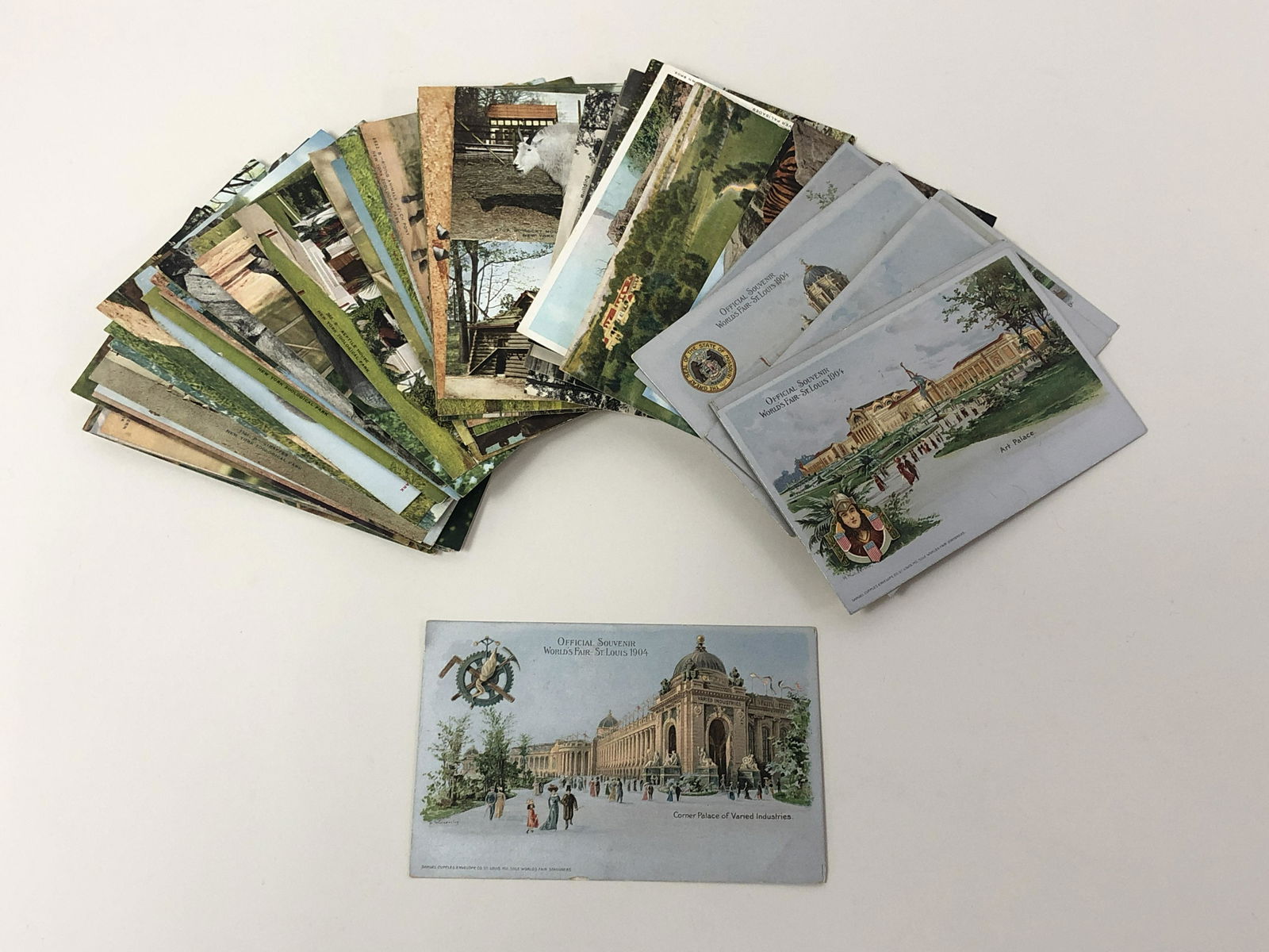 48 Pcs Antique Postcards Incl. 1904 Wolrd's Fair (1 of 10)