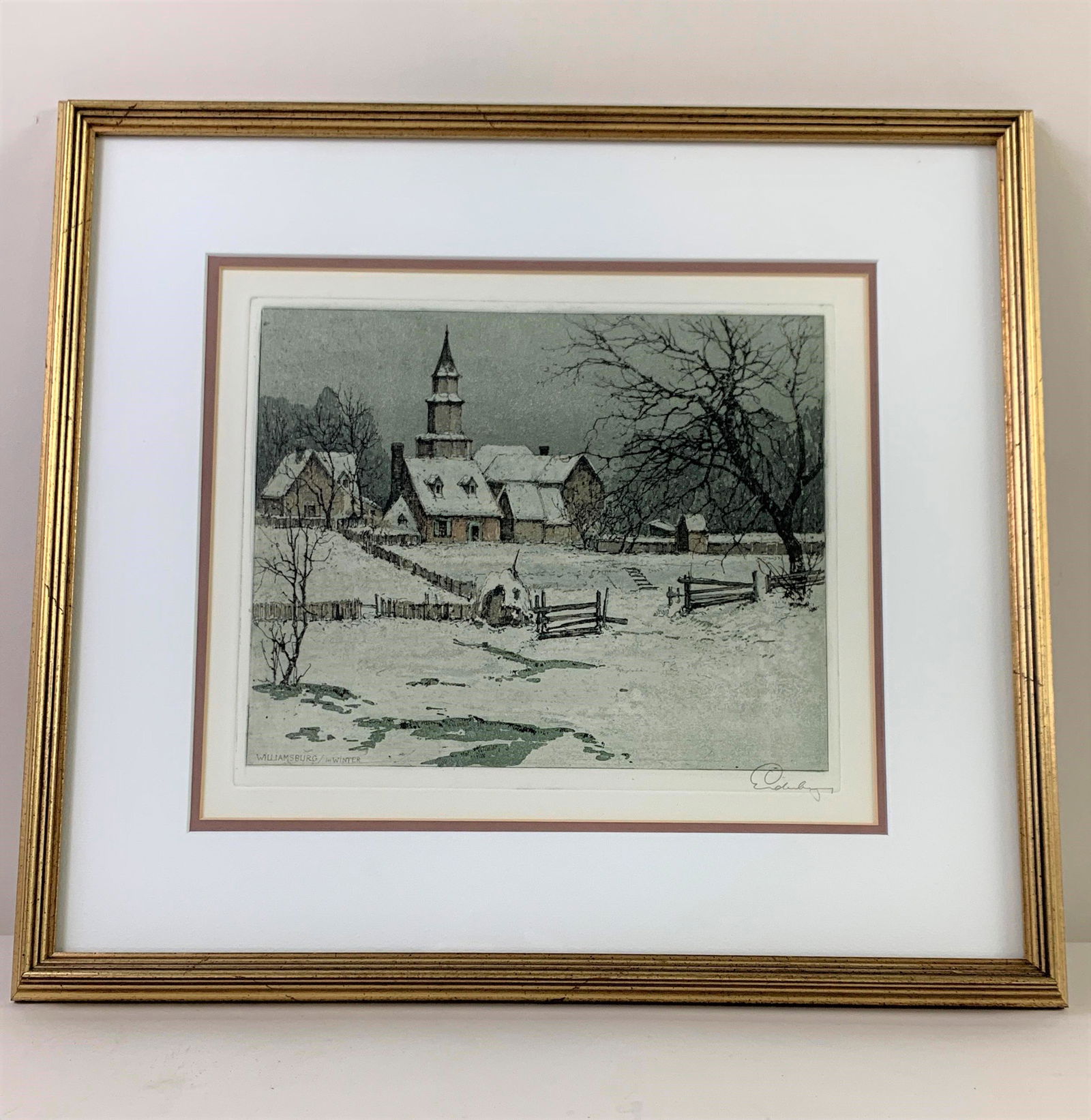 Josef Eidenberger (1899-1991) Etching (1 of 4)