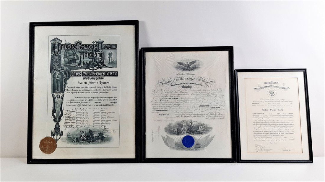 Naval Archive of Ralph M. Humes (1 of 5)