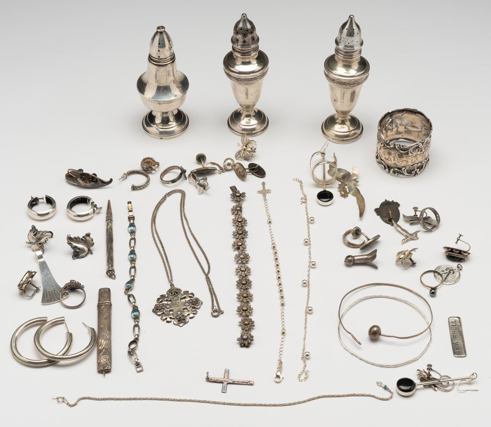 Large Group of Sterling Articles (1 of 1)