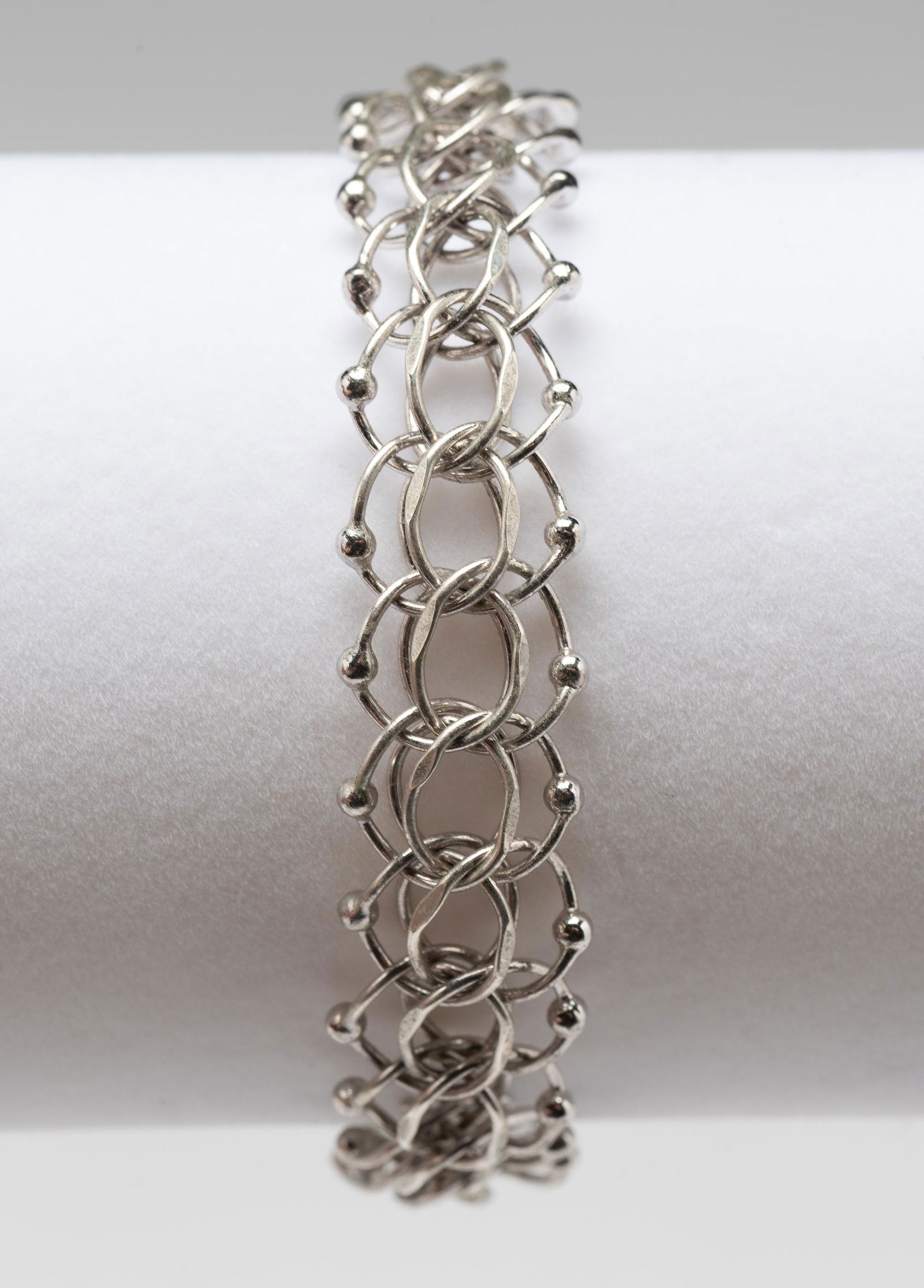 Sterling Double Link Chain Bracelet (1 of 5)