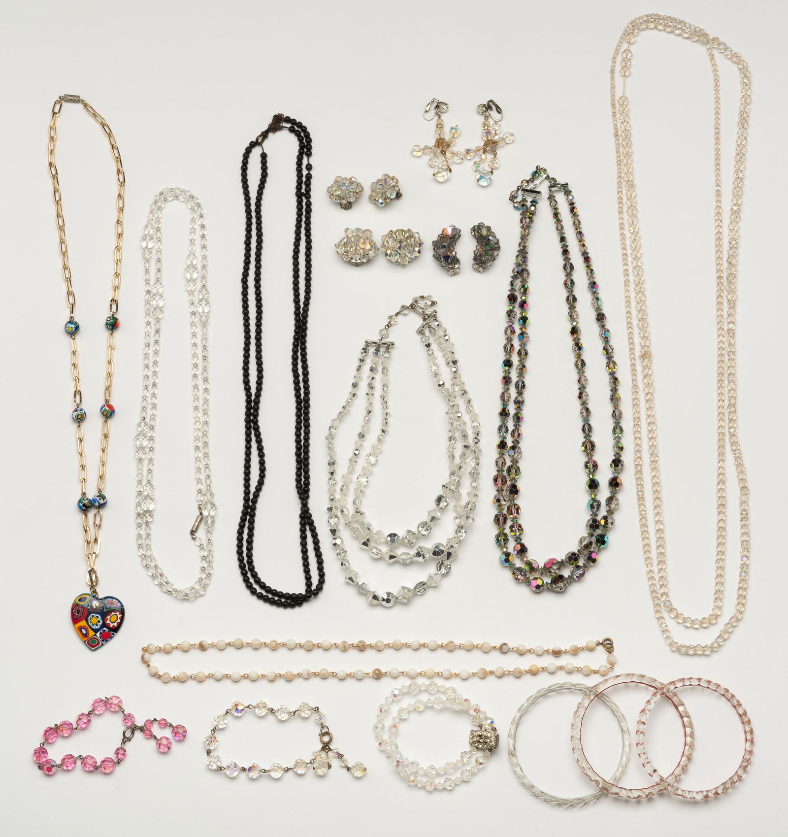 Large Group of Glass Jewelry (1 of 5)