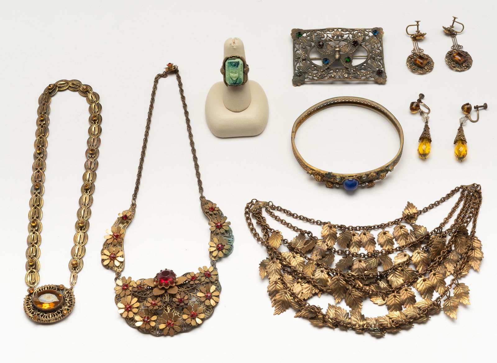 7 Pcs. 1920's, 30's Jewelry (1 of 3)