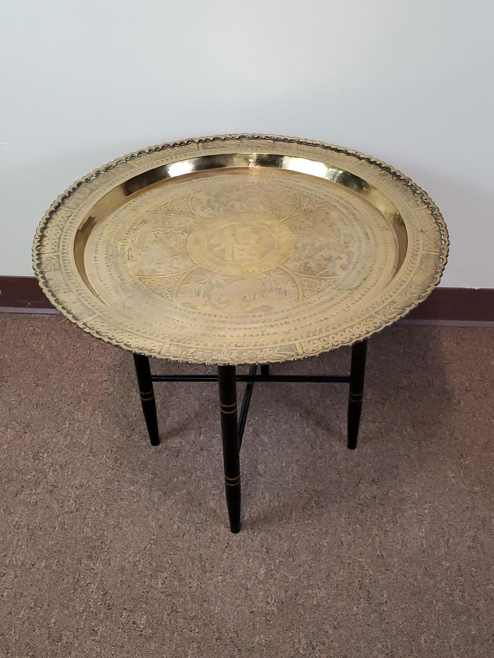 Brass Tray Table (1 of 4)