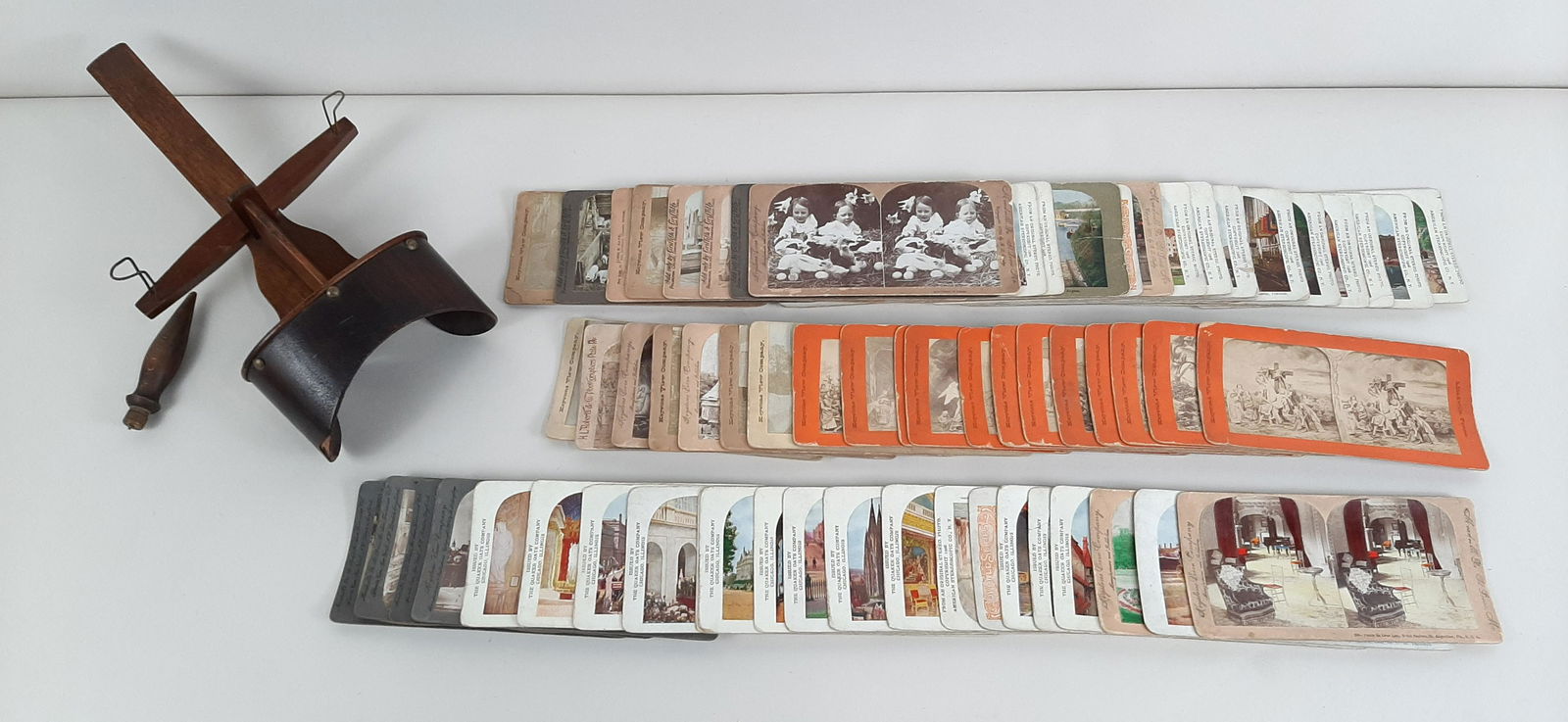 Stereo Viewer and 68 Stereocards (1 of 12)