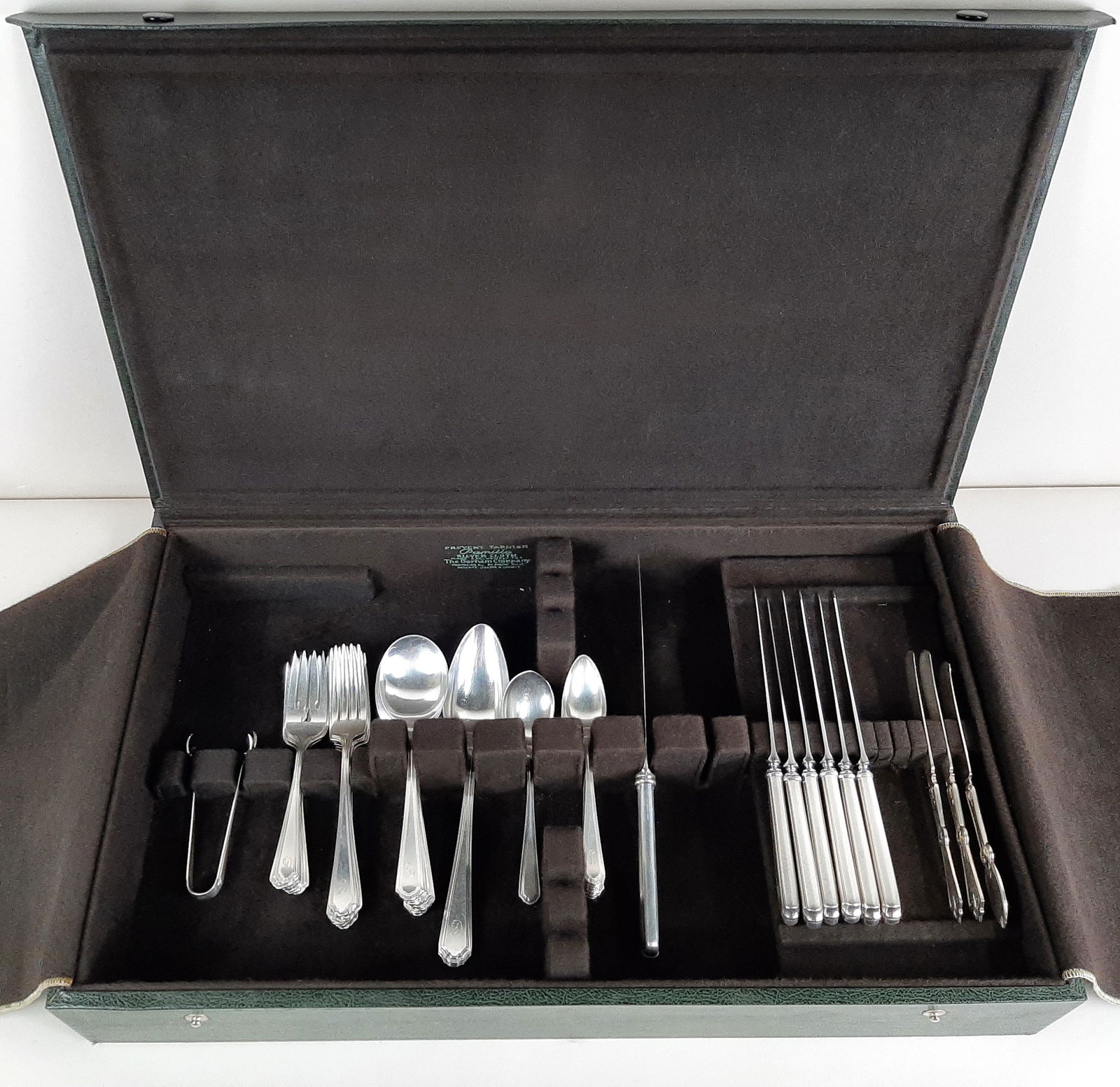 50 Pcs Gorham Silverplate Flatware (1 of 8)