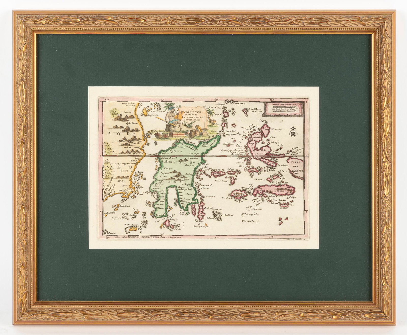 Van der Aa 1730 Map of Indonesia & Spice Islands (1 of 3)