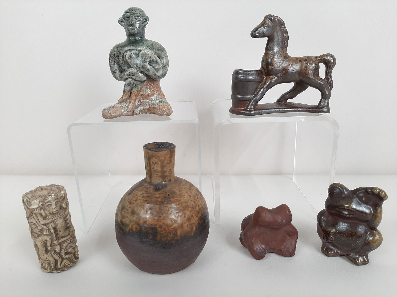 6 Ethnographic Clay Figures (1 of 9)