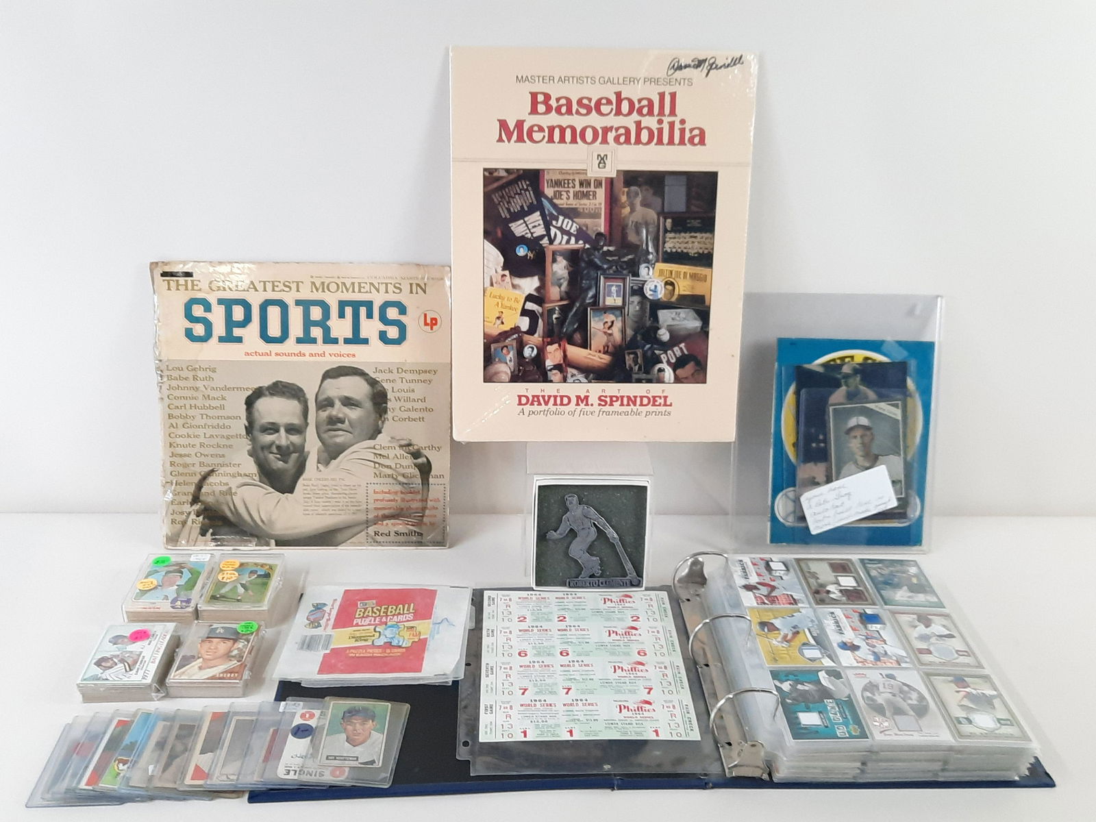 Vintage Baseball Grouping incl Cards (1 of 12)