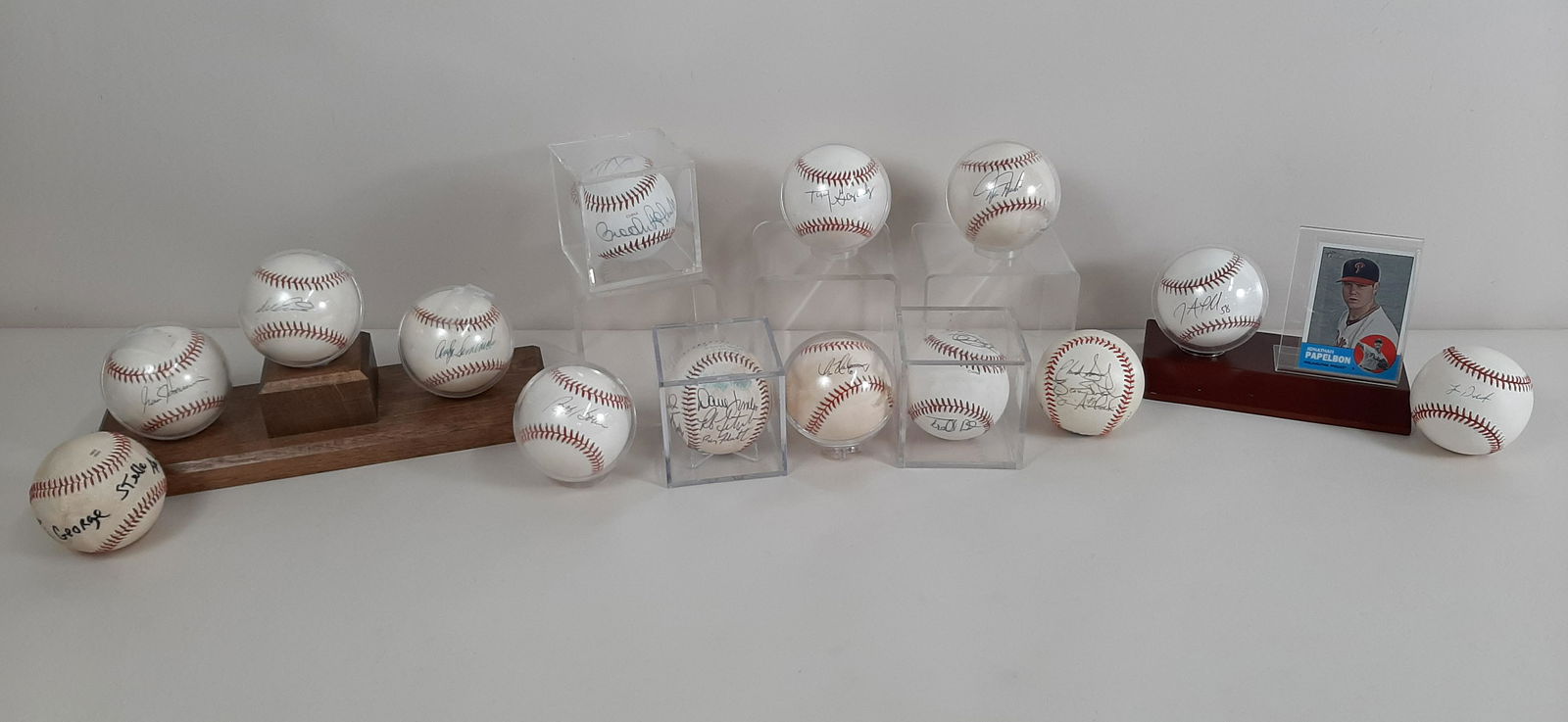 14 Signed Baseballs (1 of 3)