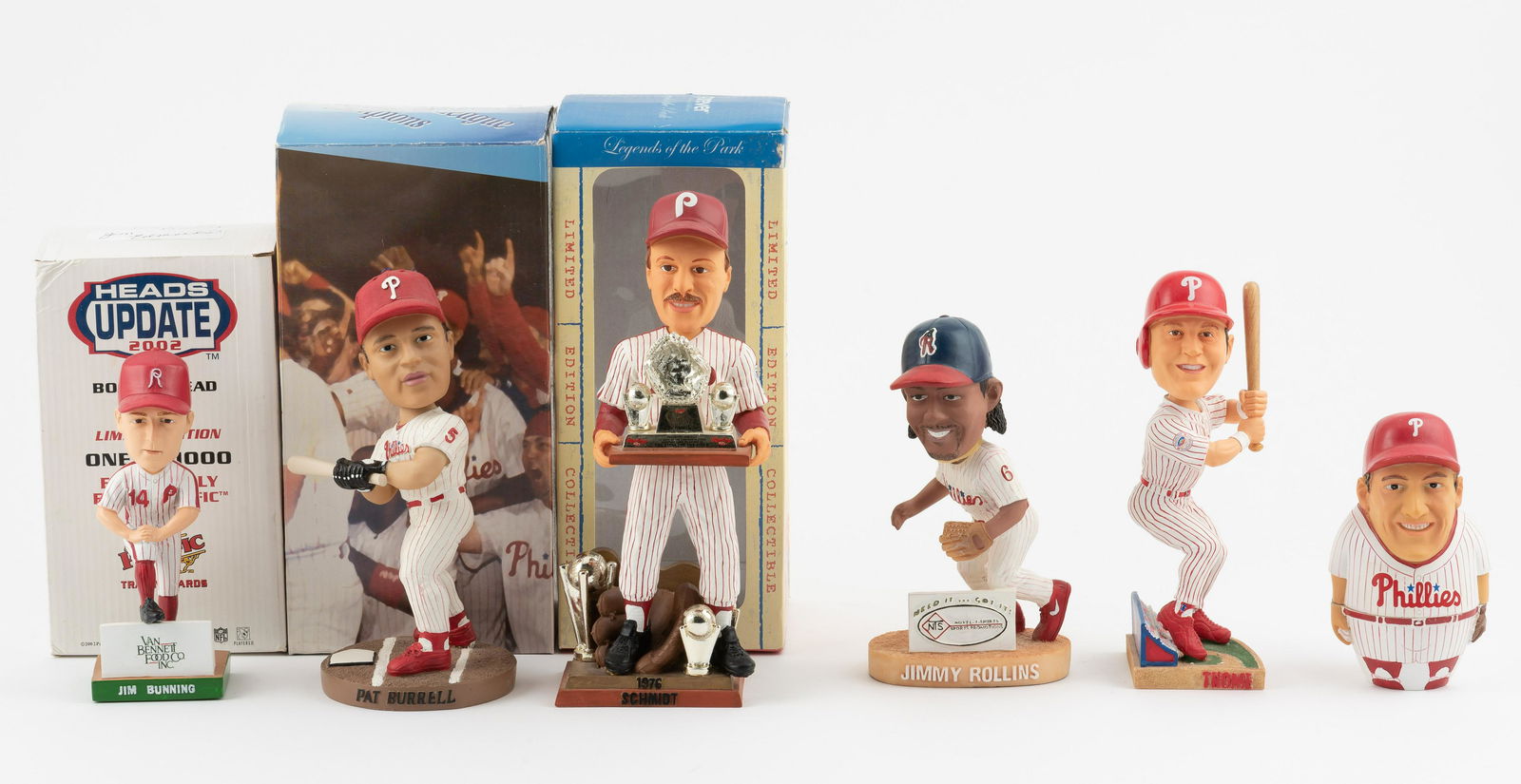 6 Phillies Bobbleheads (1 of 20)