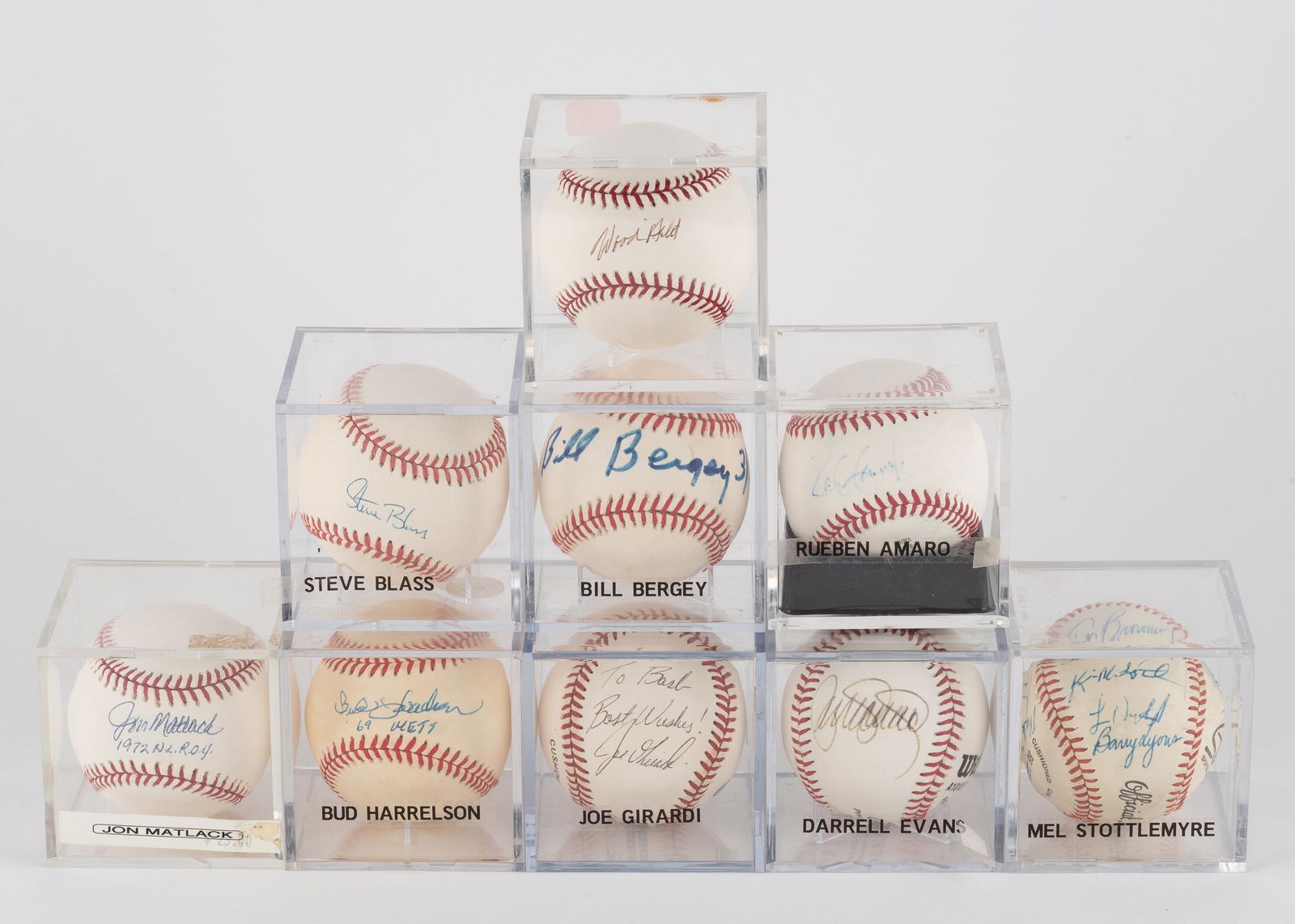 9 Autographed Baseballs (1 of 7)