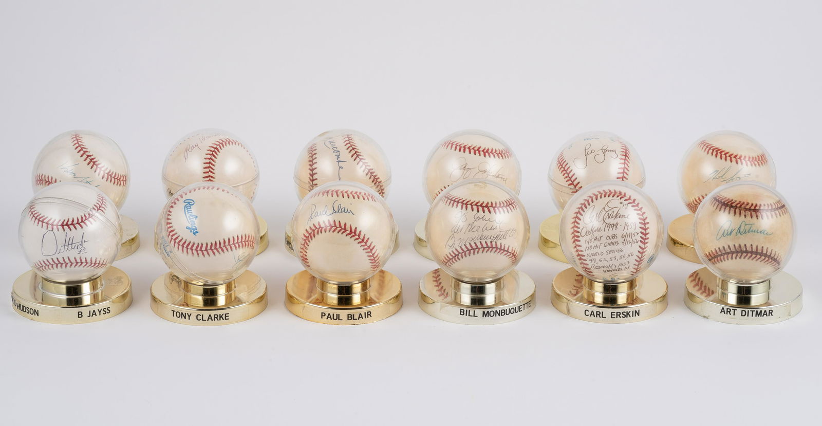 12 Autographed Baseballs (1 of 7)