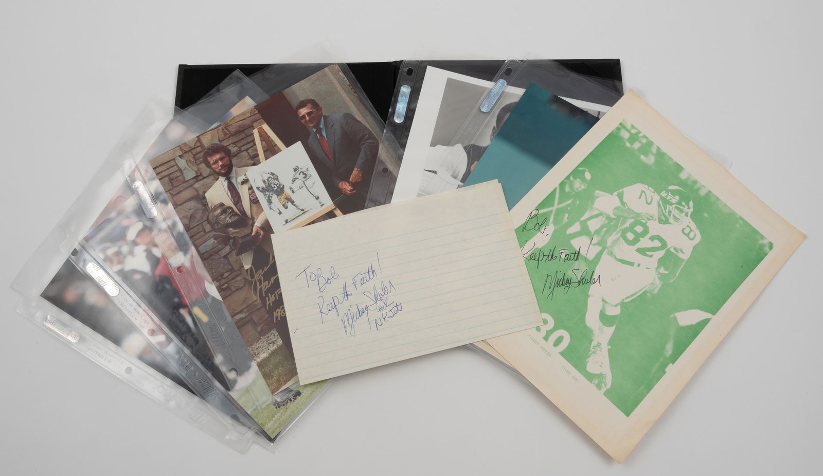 8 Autographed Football Pictures (1 of 10)