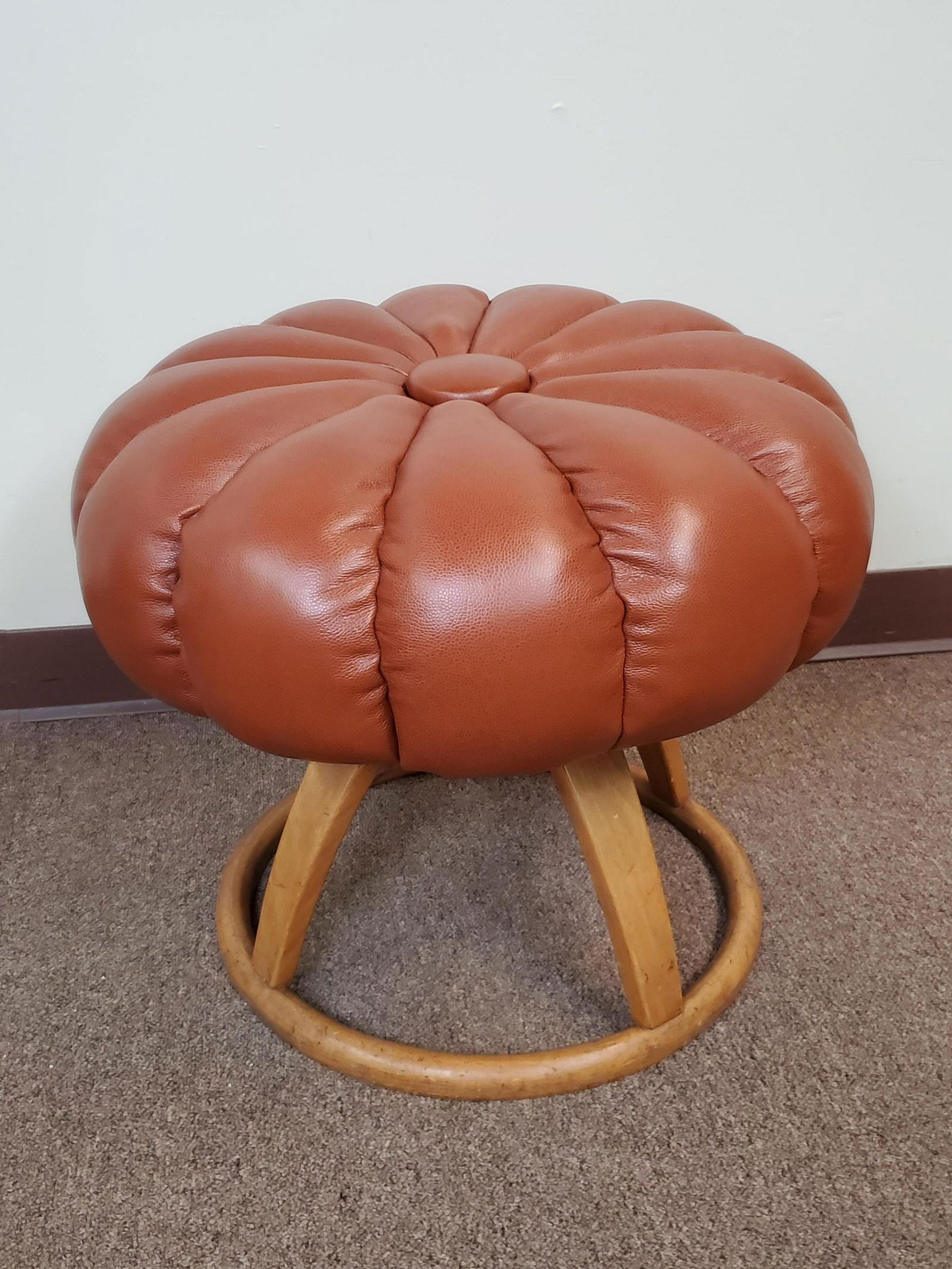 Heywood Wakefield Mushroom Stool (1 of 3)