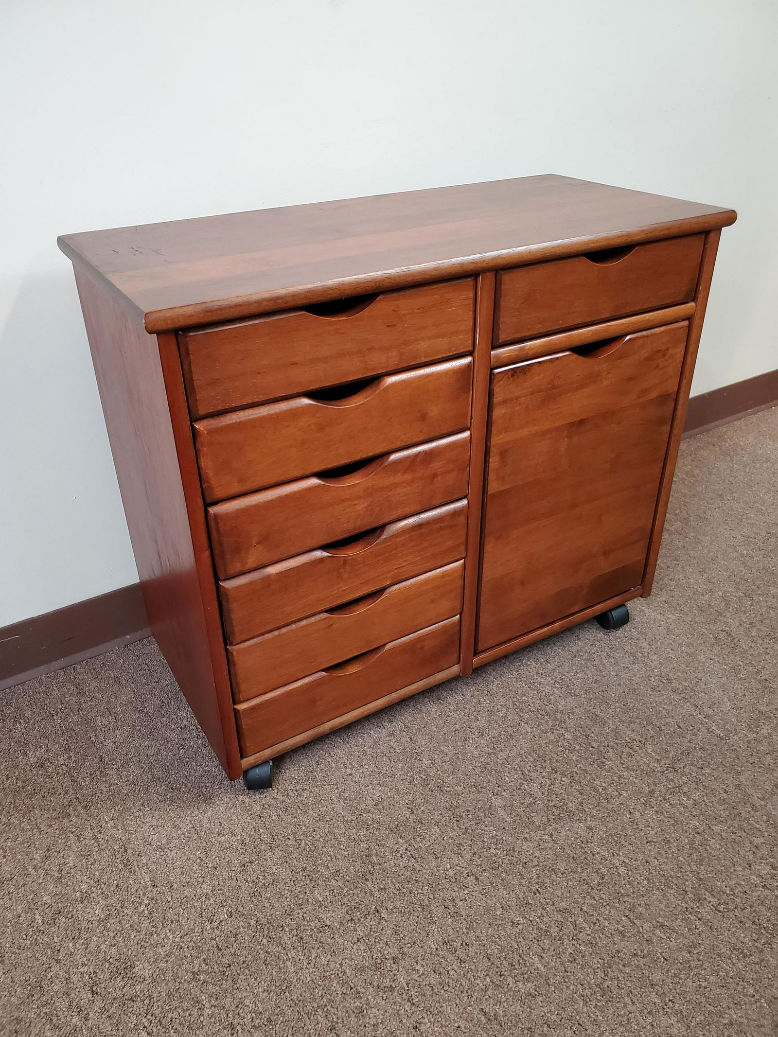 Rolling Cart With 7 Drawers by Apple (1 of 5)