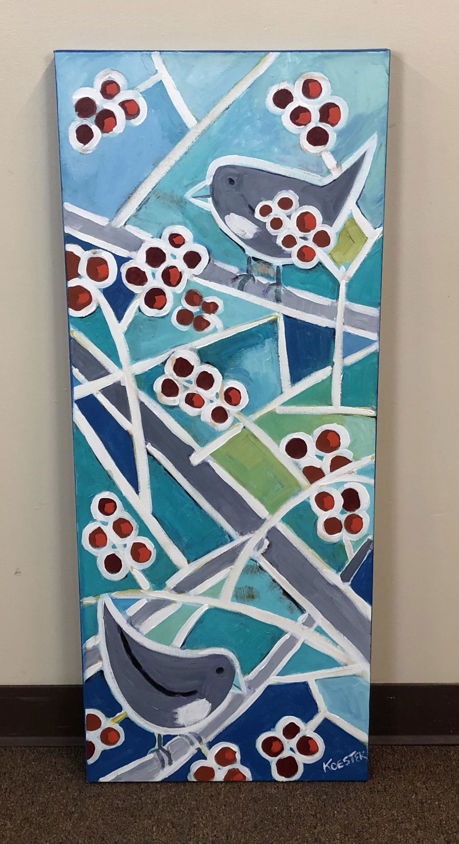 Joan Koester Bird Painting (1 of 4)