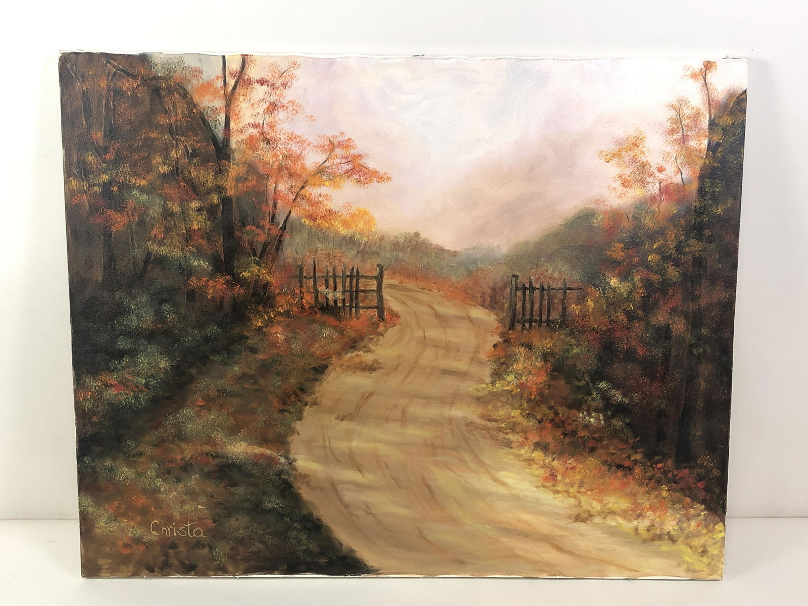 "Christa" Autumn Landscape Painting (1 of 3)
