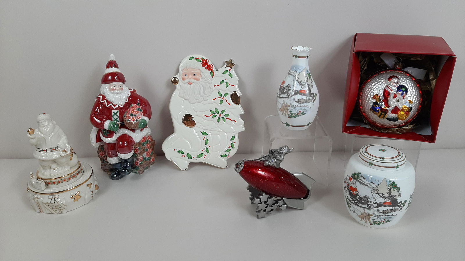7 Pcs Christmas incl. Waterford and Lenox (1 of 10)