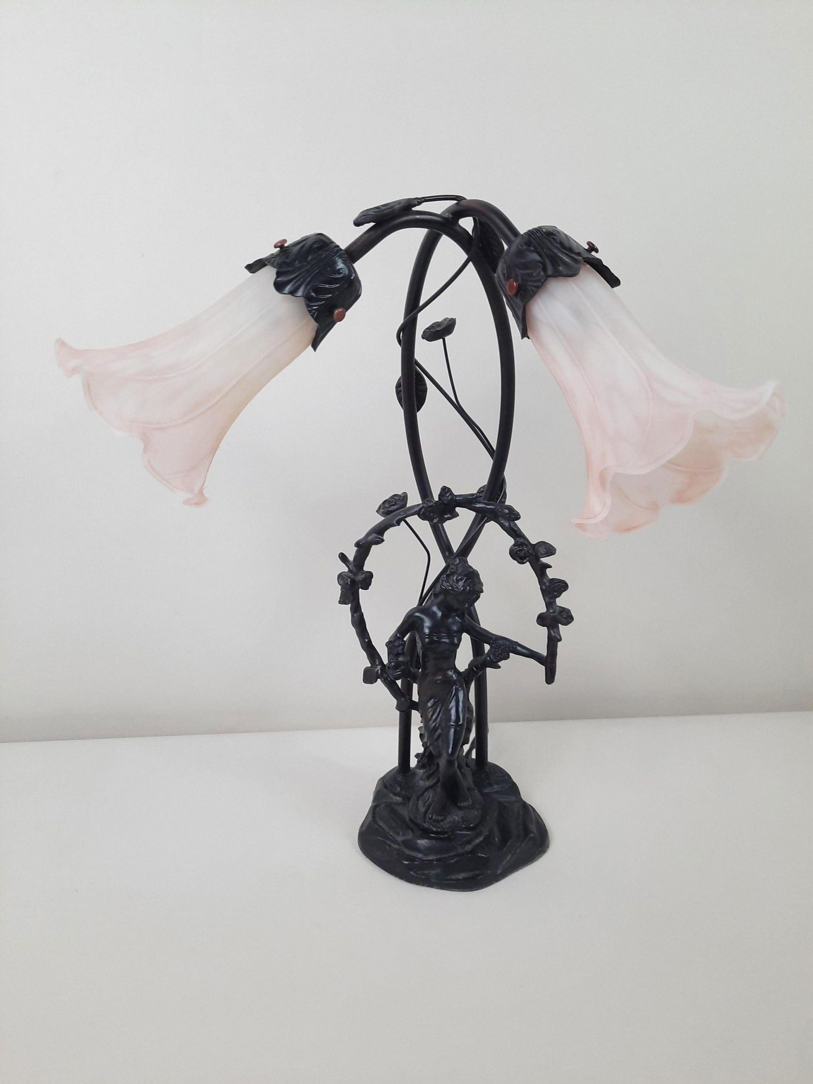 Art Nouveau Style Figural Lamp (1 of 3)