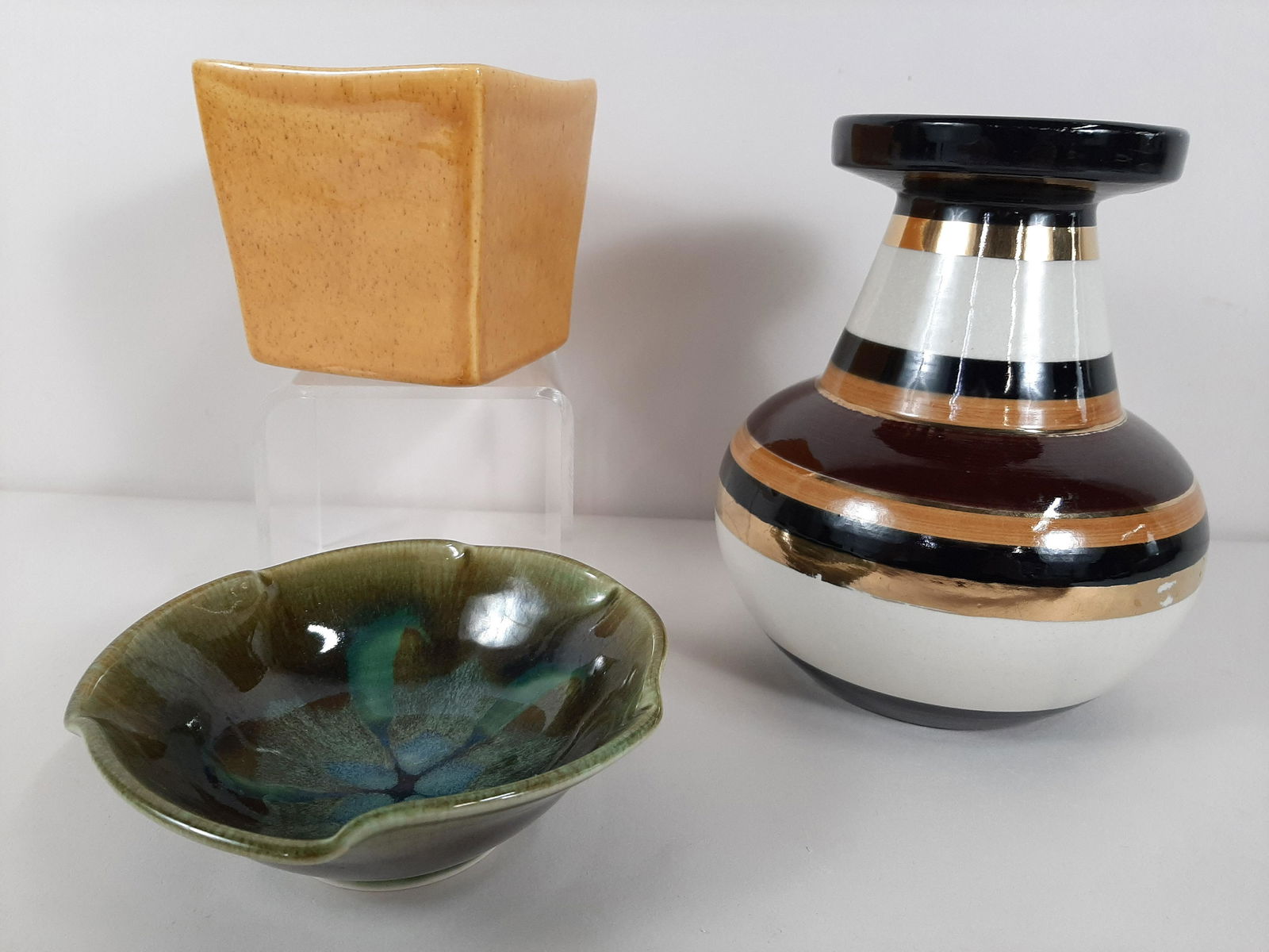 3 Midcentury Modern Studio Ceramics (1 of 4)