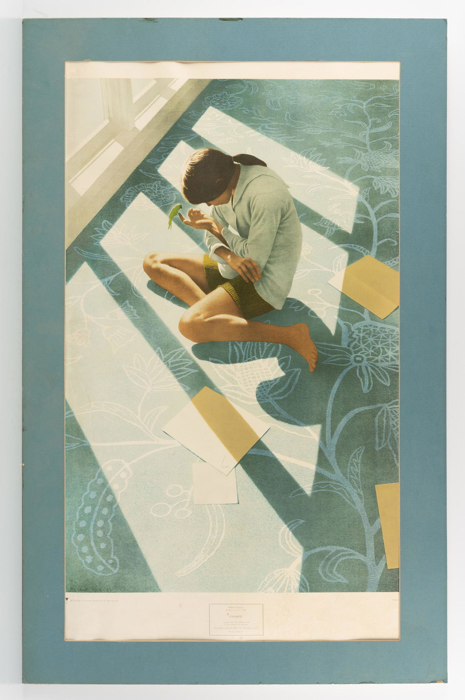 Robert Vickrey Parakeet Print (1 of 3)