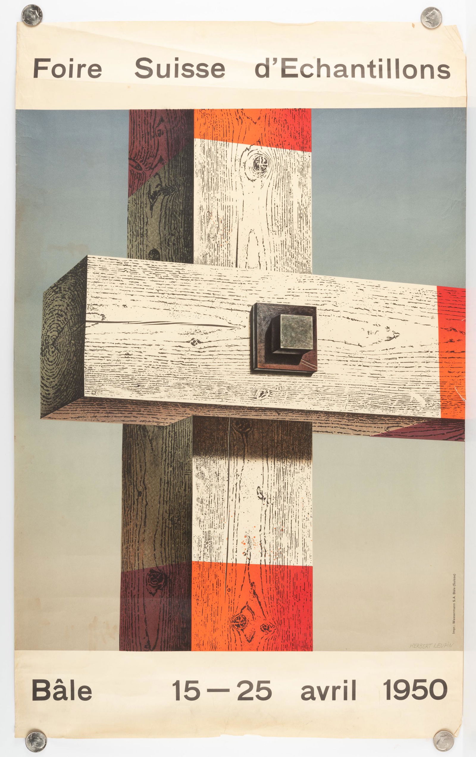 1950 Swiss Trade Fair Poster (1 of 2)