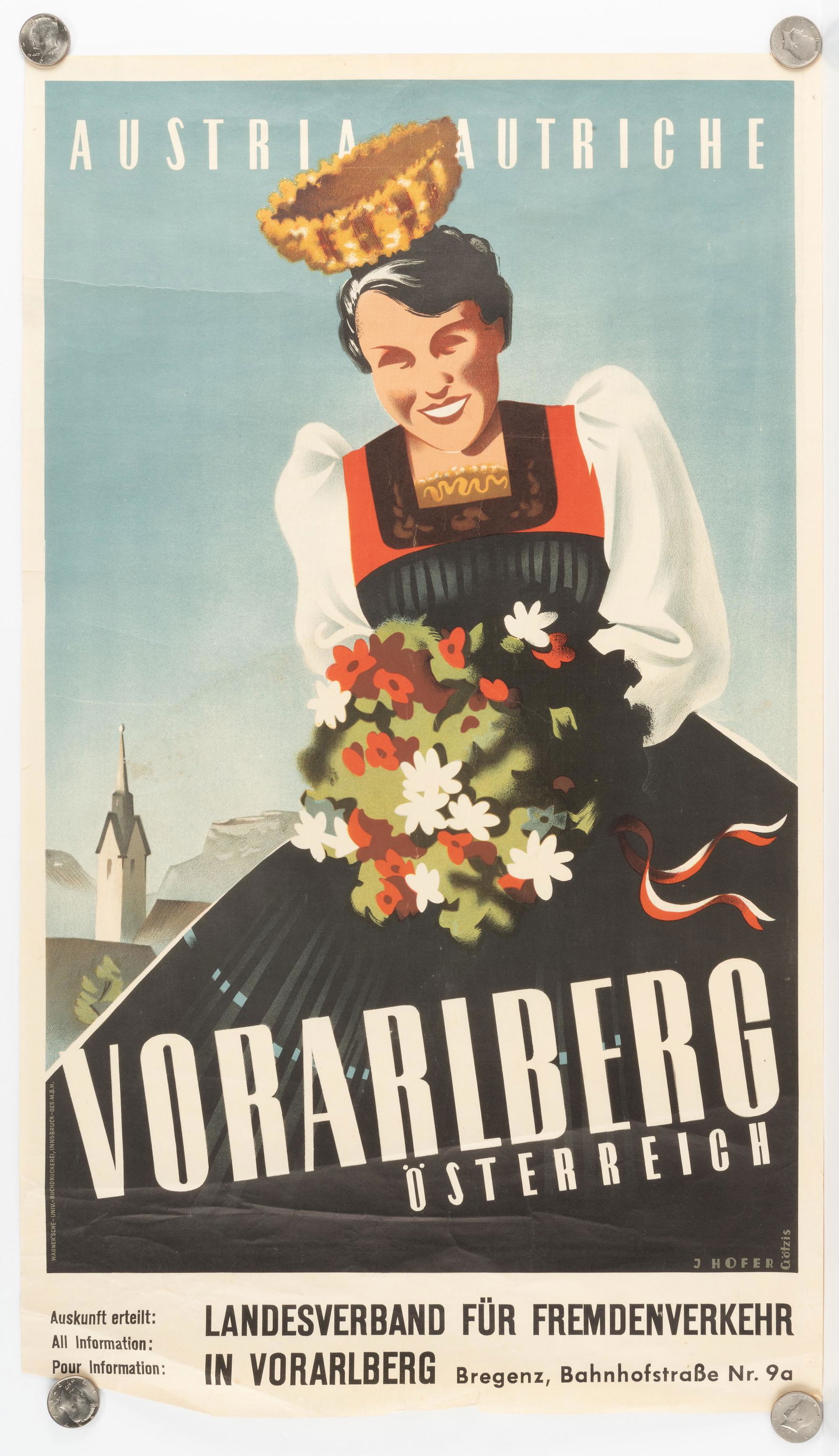 Vintage Austrian Travel Poster (1 of 1)