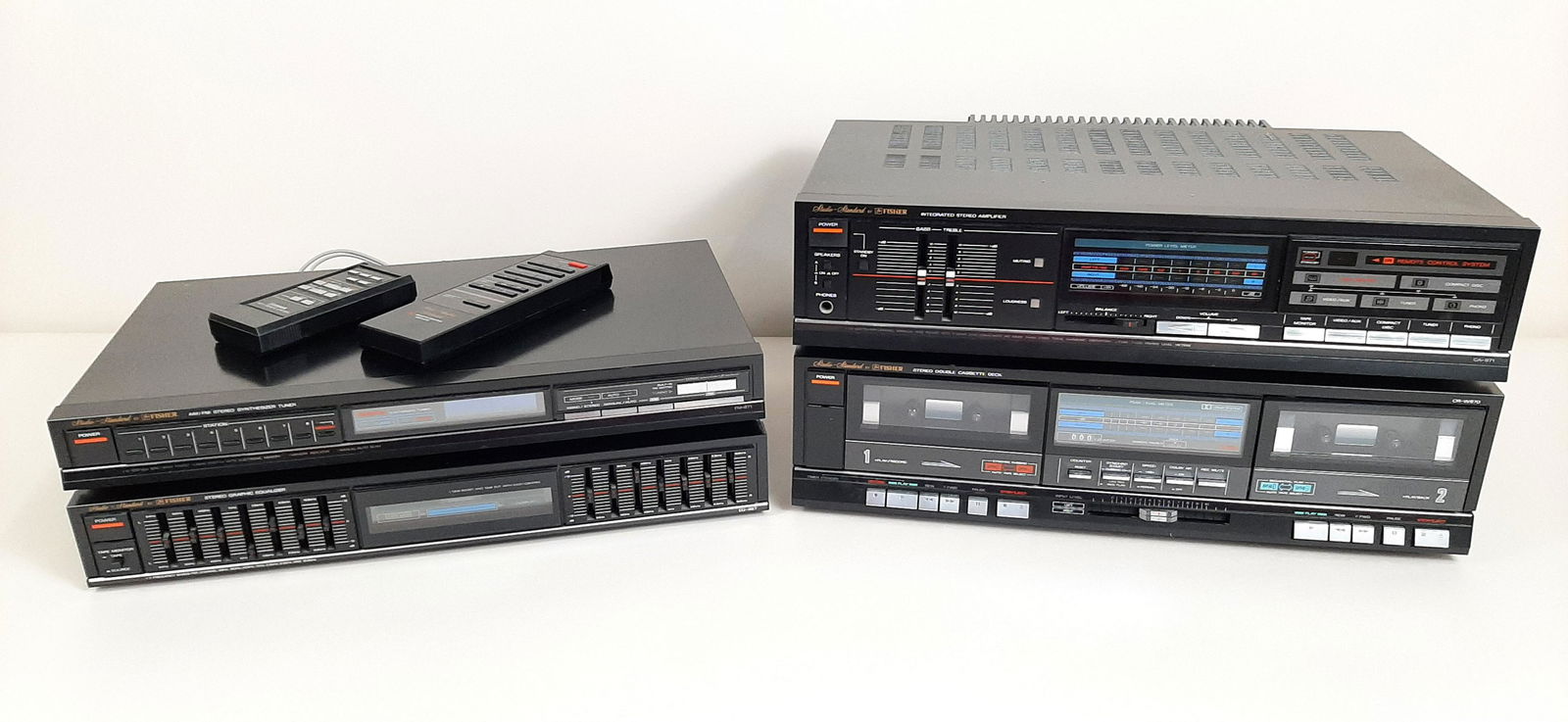 4 Pcs Fisher Stereo Equipment (1 of 7)