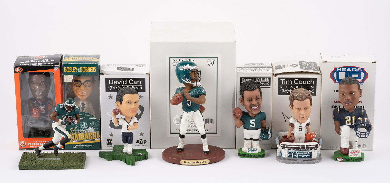 8 Football Bobbleheads (1 of 20)