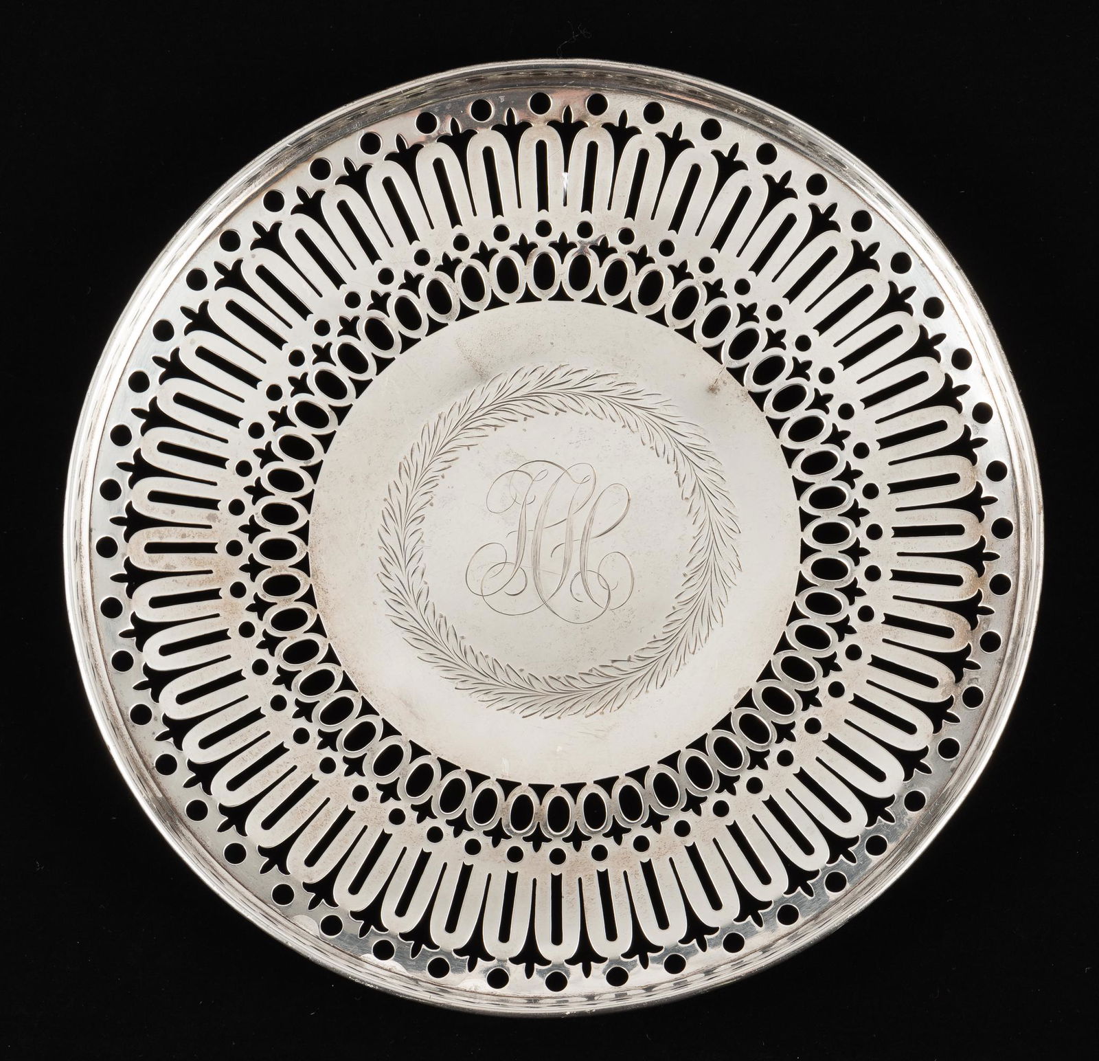 Roger Williams Sterling Reticulated Plate (1 of 5)