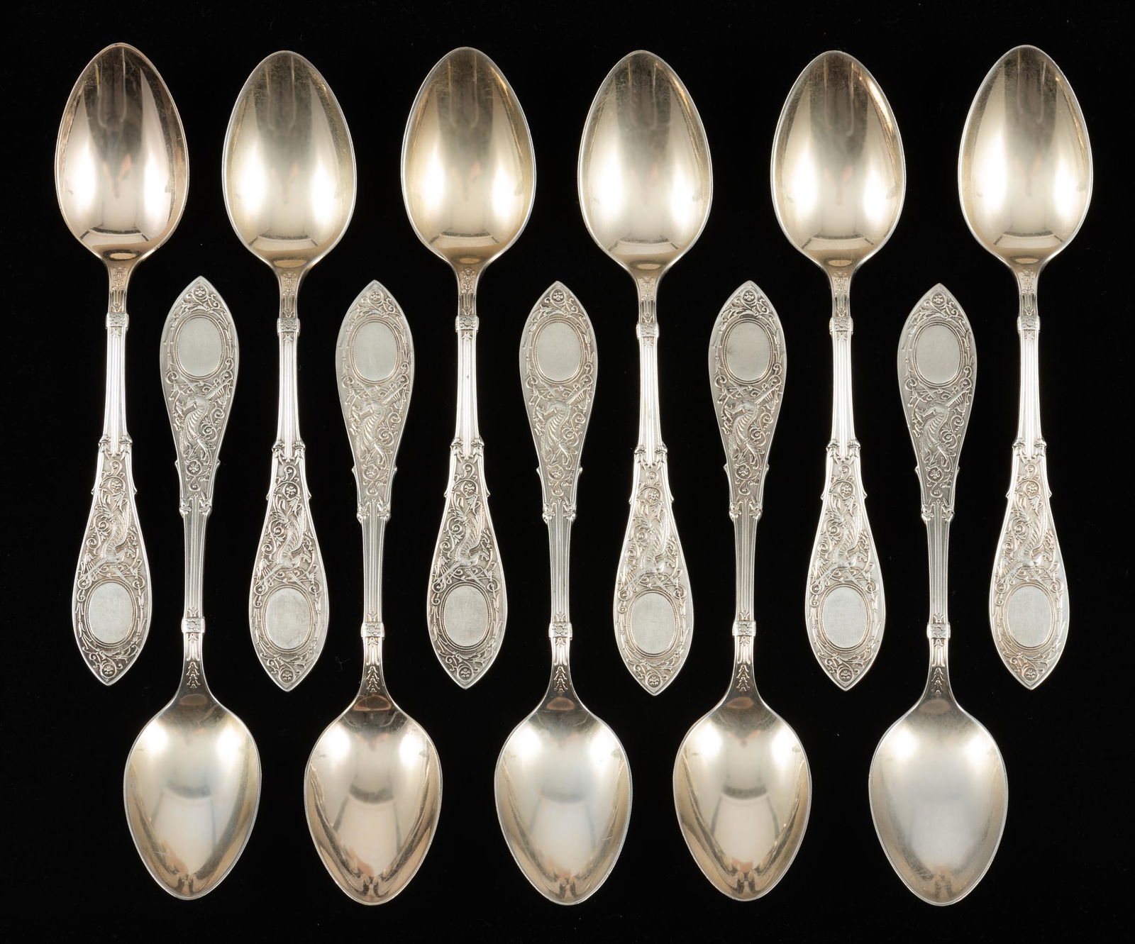 11 Whiting Sterling Demitasse Spoons (1 of 6)