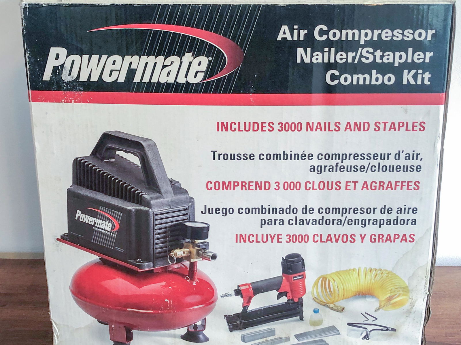 Powermate Air Nailer/Stapler Combo Kit (1 of 5)
