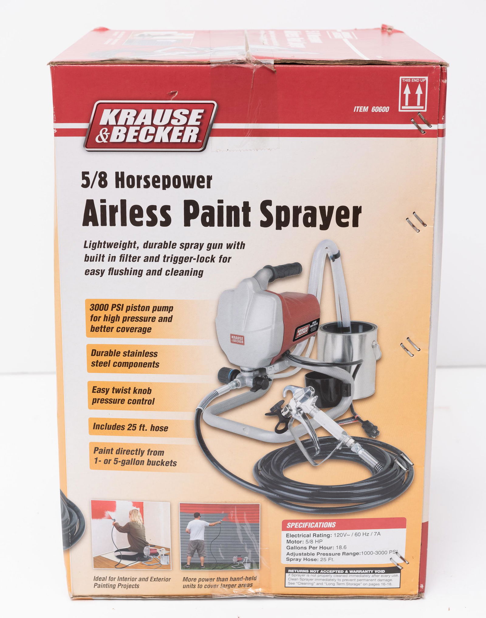 Harbor freight krause and 2024 becker airless paint sprayer