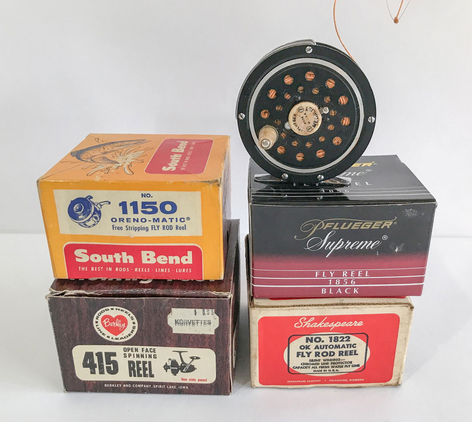 5 Fishing Reels Incl Shakespeare (1 of 5)