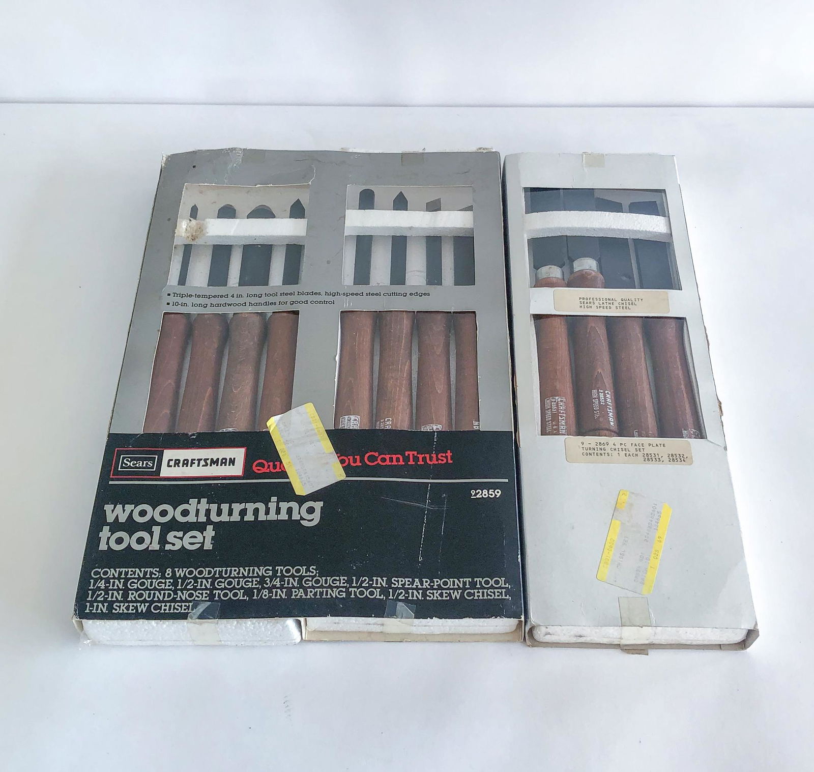 2 Craftsman Woodturning Tool Sets (1 of 4)