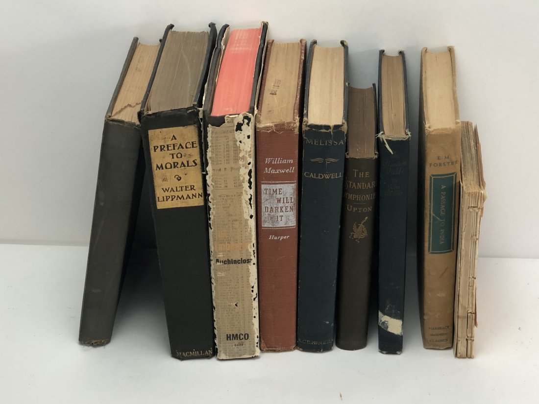9 Vintage Books Incl. First Edition (1 of 20)