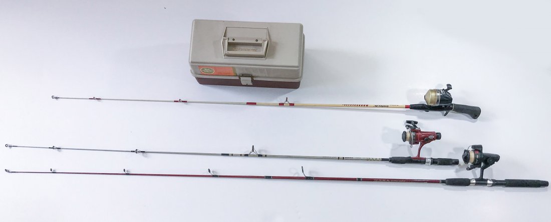 3 Graphite Composite Fishing Rods (1 of 6)