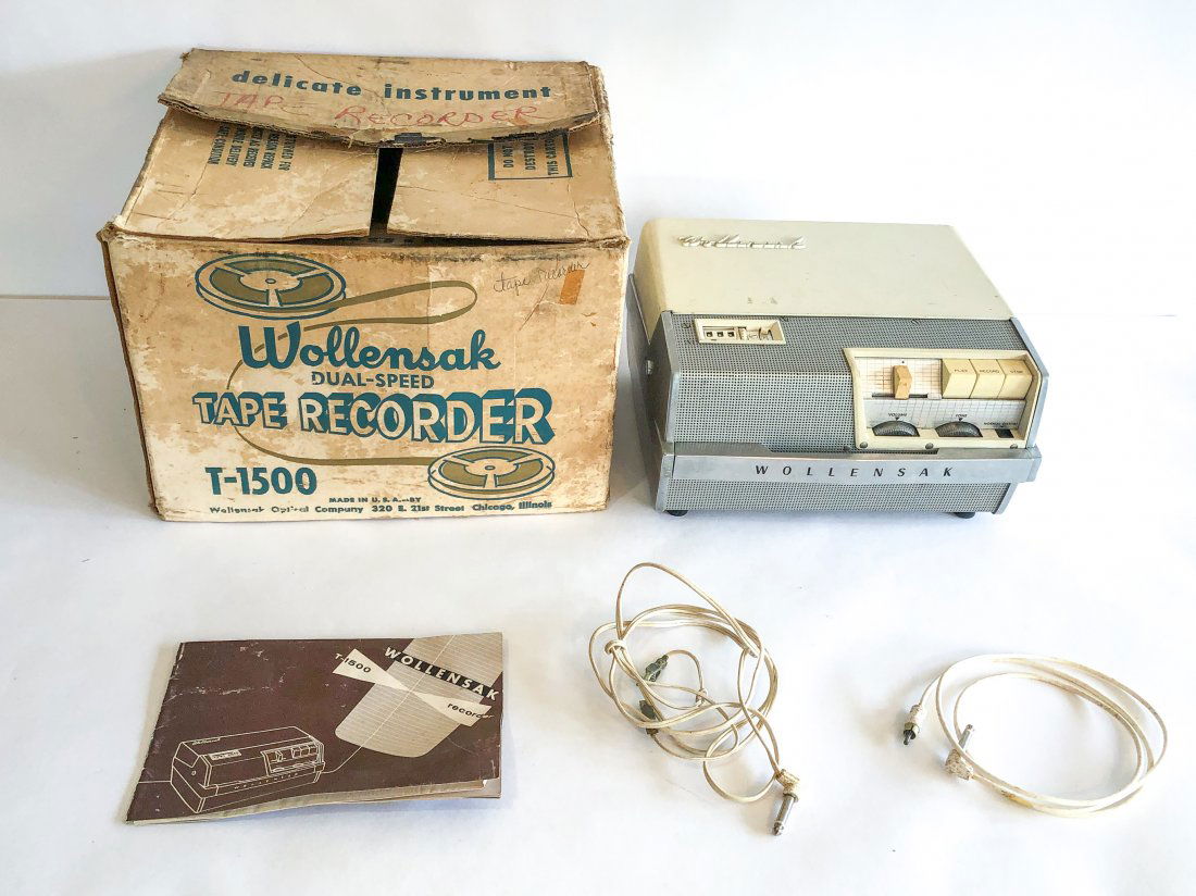 Wollensak Dual Speed Tape Recorder (1 of 9)