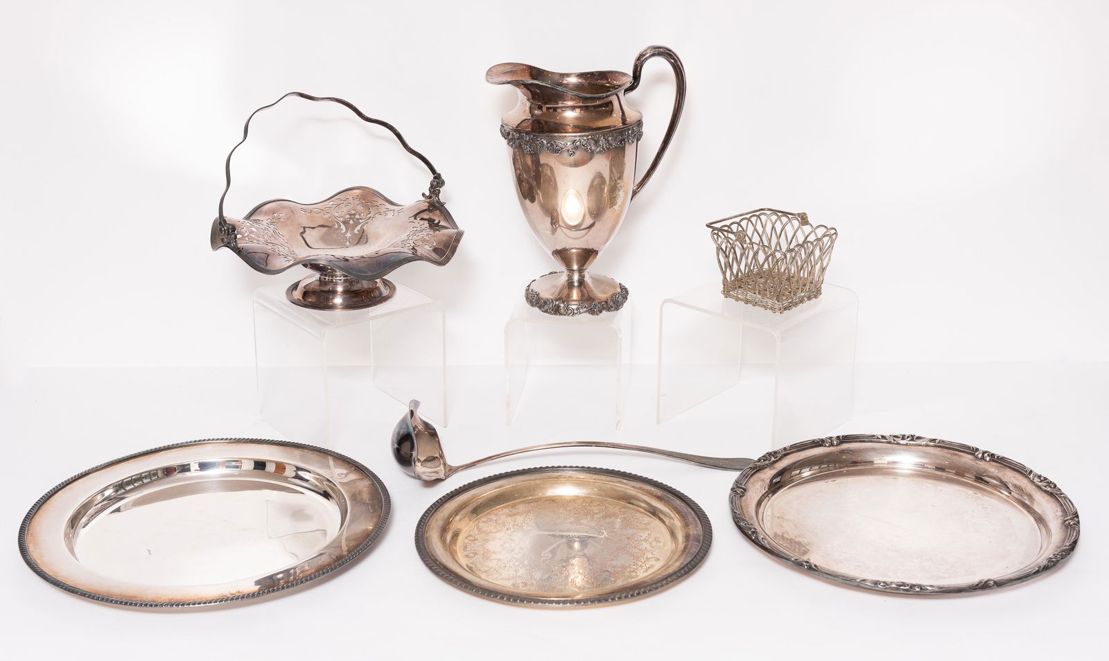 6 Silverplate Articles (1 of 10)