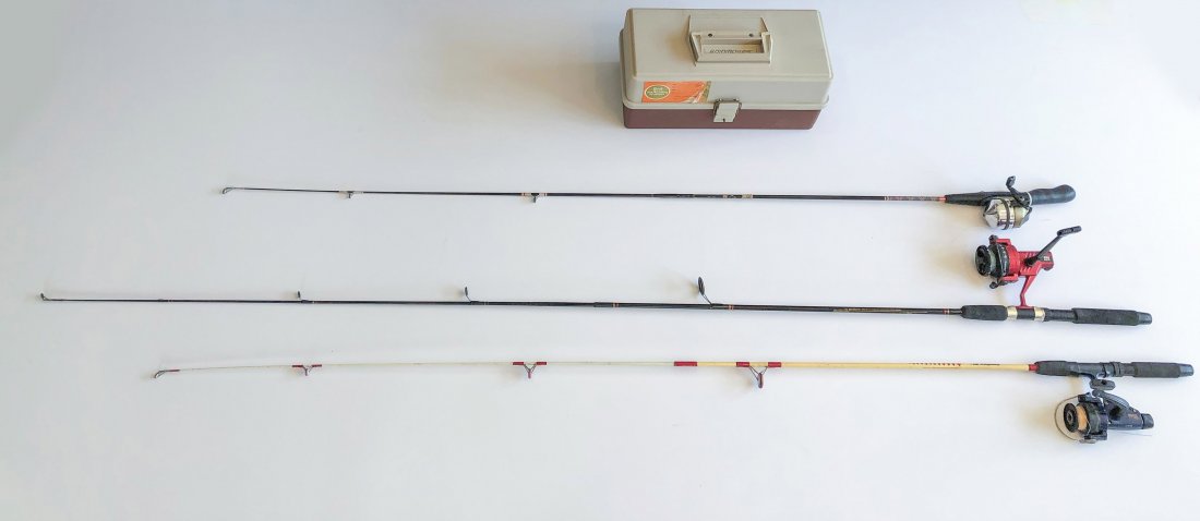 3 Graphite Composite Fishing Rods (1 of 7)