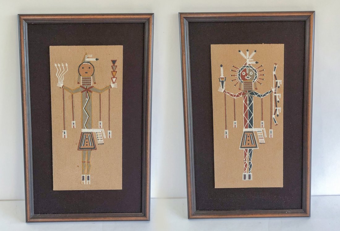 2 Grey Squirrel Sand Paintings (1 of 7)