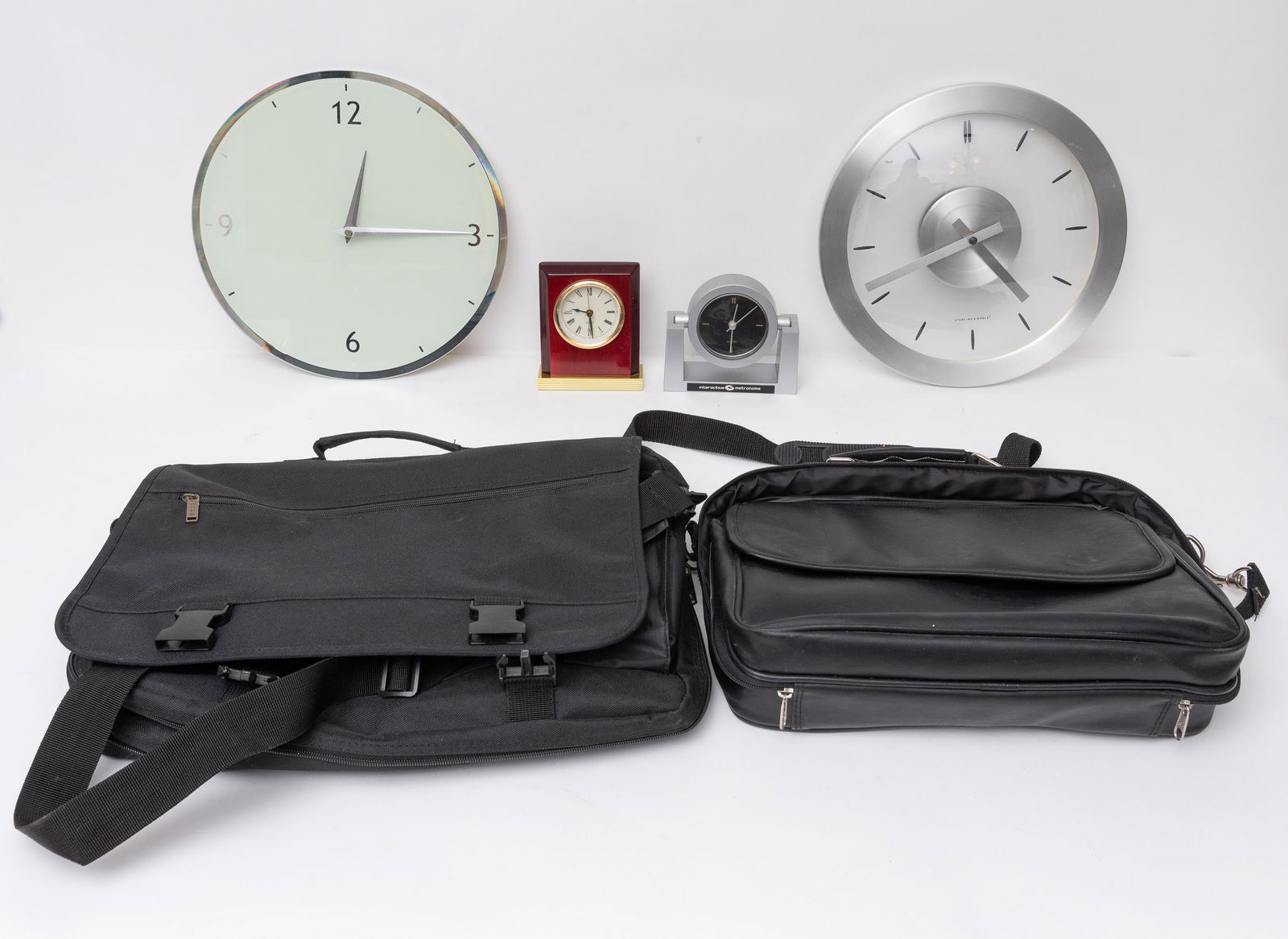 4 Clocks & 2 Briefcases (1 of 4)