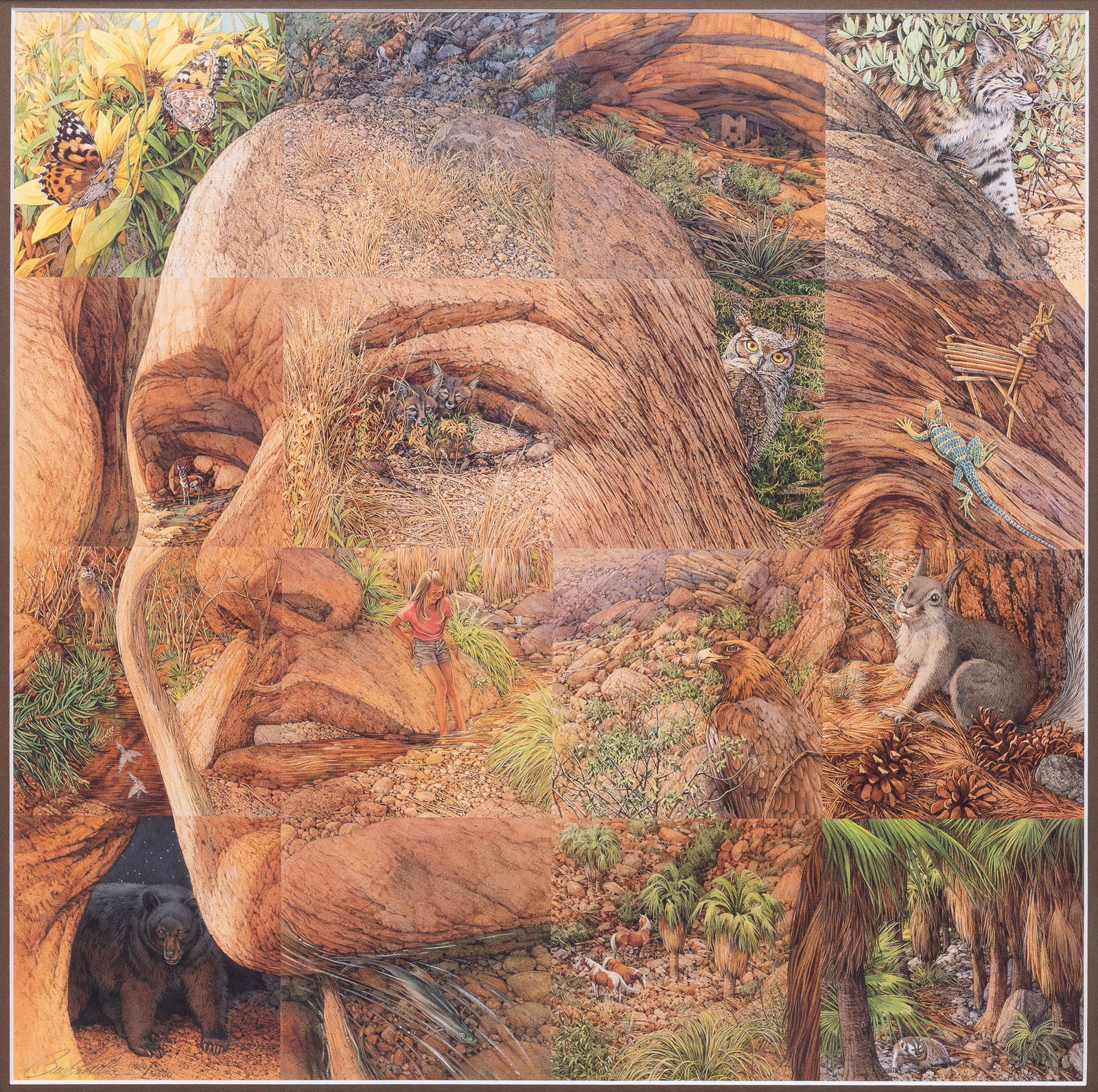 Ltd.Ed. Bev Doolittle The Earth is My Mother Print (1 of 5)