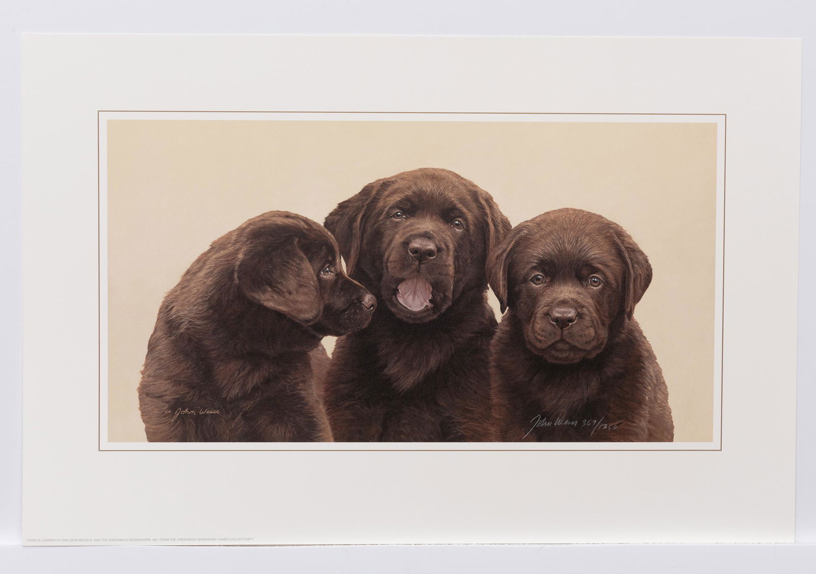 John Weiss, Three's Company, Ltd. Ed. Print (1 of 4)