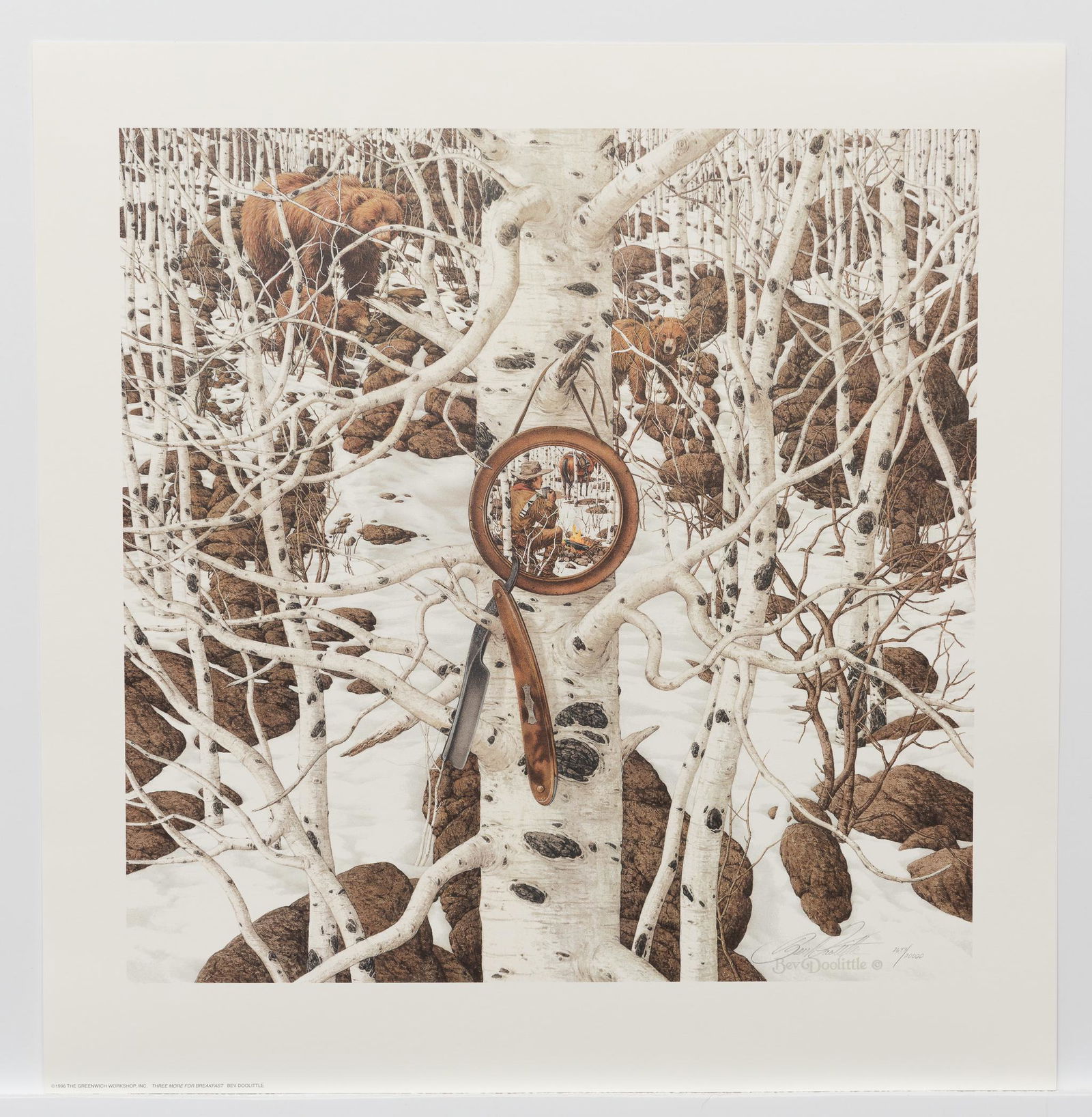 Bev Doolittle, Three More for Breakfast, Ltd. Ed. Print (1 of 3)