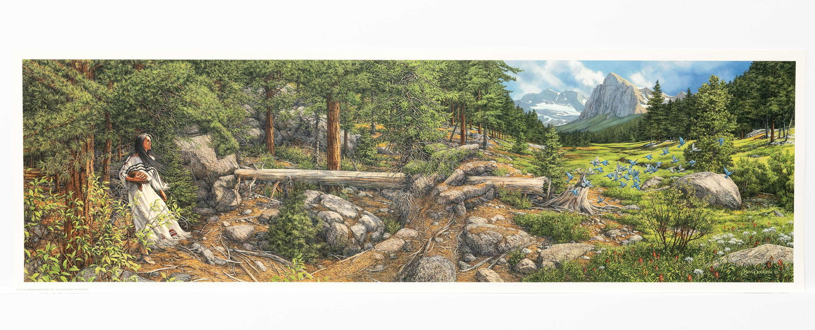 Ltd. Ed. Bev Doolittle, Music in the Wind, Print (1 of 3)