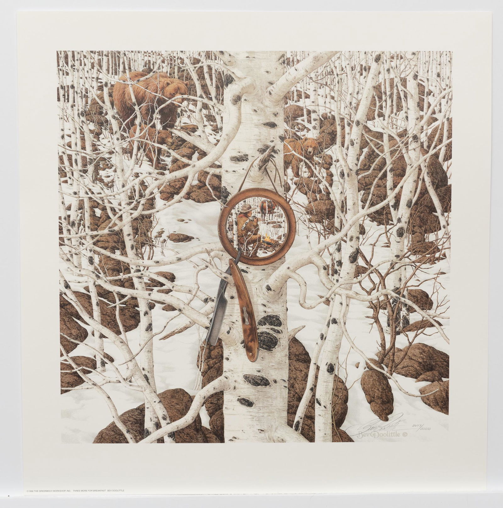 Bev Doolittle, Three More for Breakfast, Ltd. Ed. Print (1 of 3)