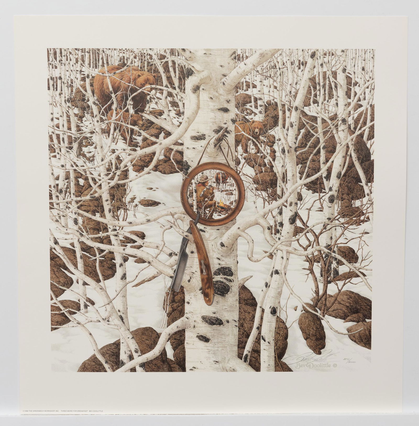 Bev Doolittle, Three More for Breakfast, Ltd. Ed. Print (1 of 3)