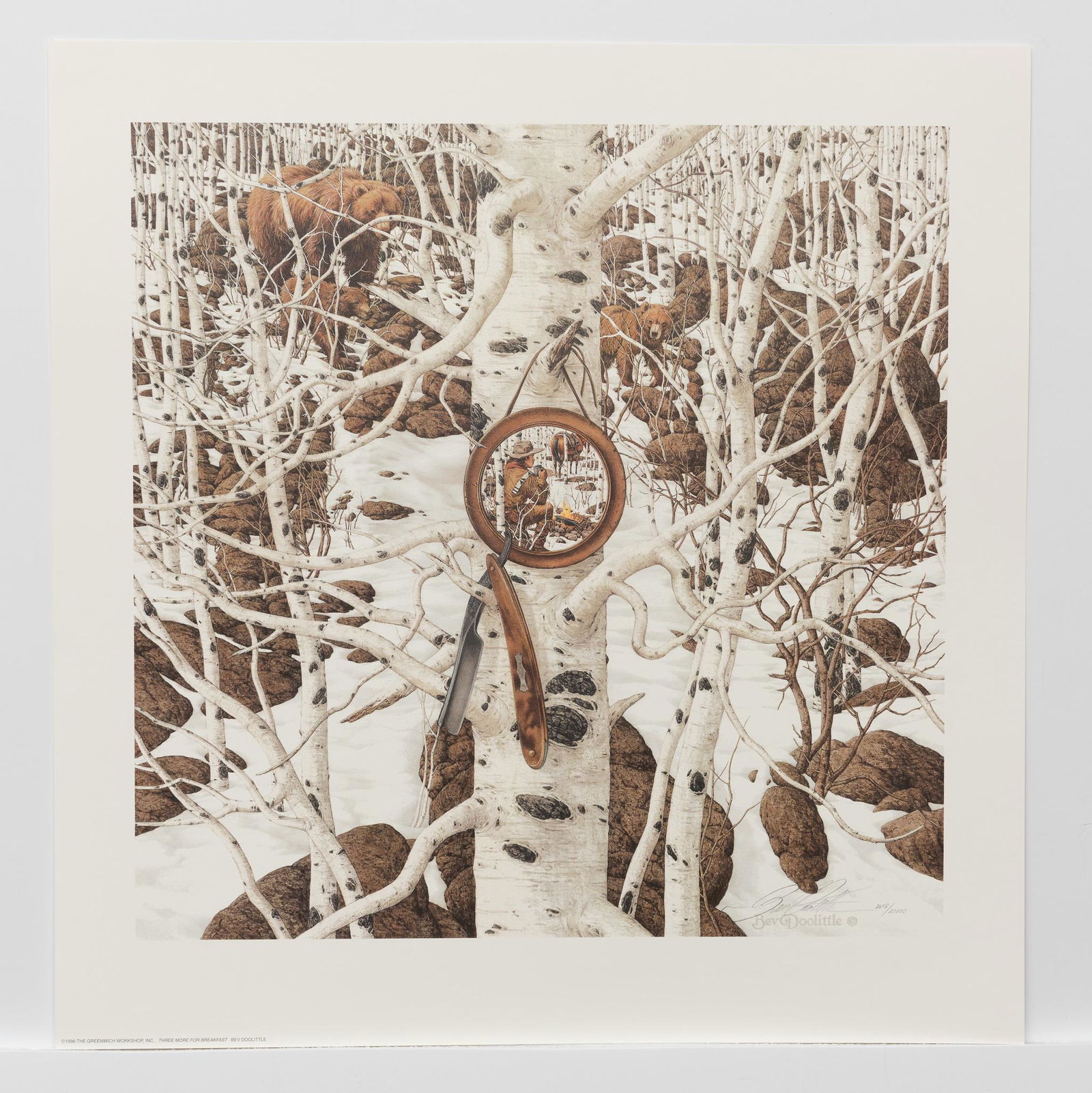 Bev Doolittle, Three More for Breakfast, Ltd. Ed. Print (1 of 3)